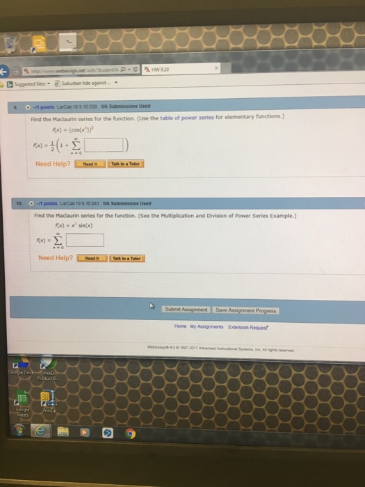 Solved Find The Maclaurin Series For The Function Use T Chegg Com