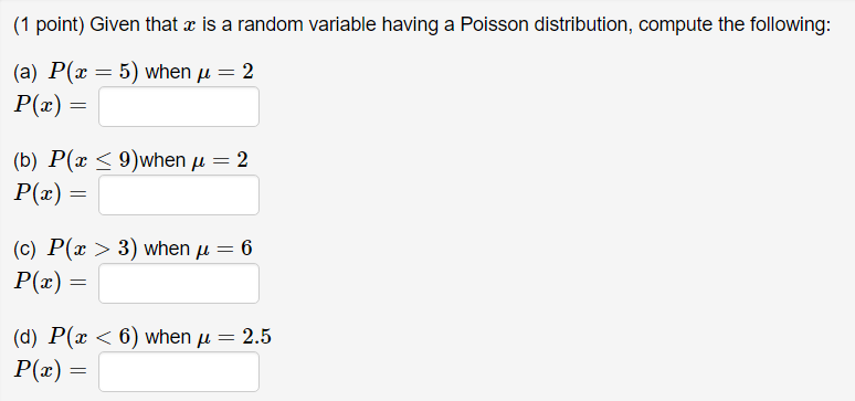 Solved 1 Point Given That Z Is A Random Variable Having Chegg Com