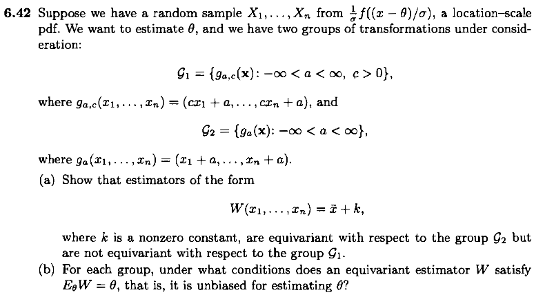 Solved 6 42 Suppose We Have A Random Sample X From Chegg Com