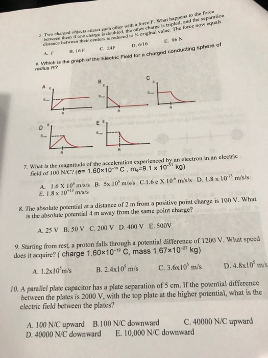 Solved Attract Each Other With A Force F What Happens To Chegg Com