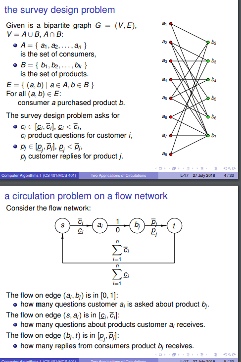 A survey of network flow applications