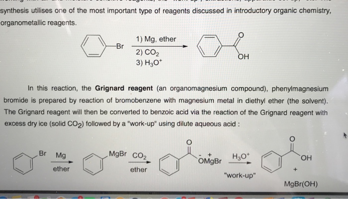 Solved Help With Finding Percent Yield Of Grignard Reagen Chegg Com