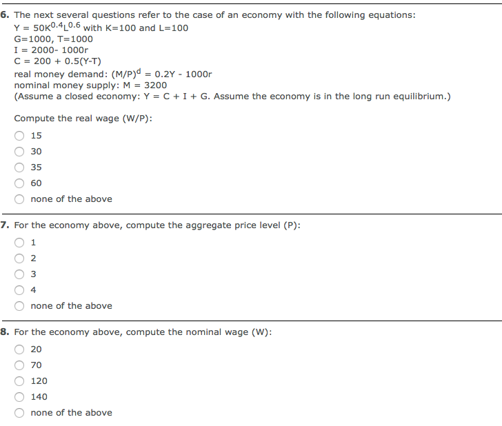 Solved 6 The Next Several Questions Refer To The Case Of Chegg Com