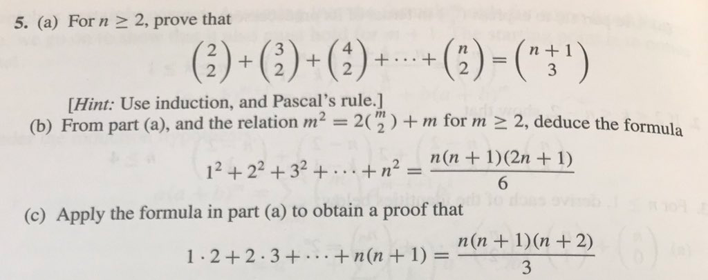 5 A For N 2 2 Prove That N 1 2 Hint Use Chegg Com