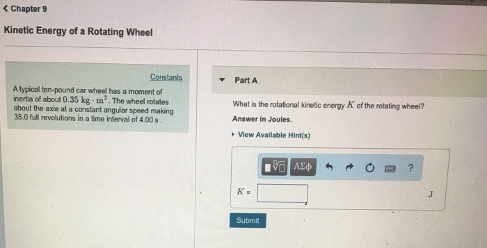 Solved Constant Angular Acceleration In The Kitchen Const