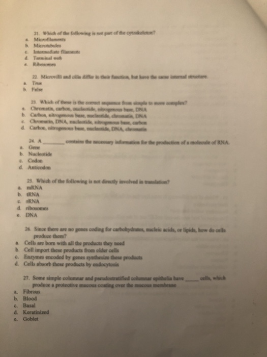 Solved 7. Which Of The Following Is Not A Nucleotide? A. Rna | Chegg.com