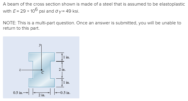 Solved 6-158) Determine the shape-factor of the beam made of