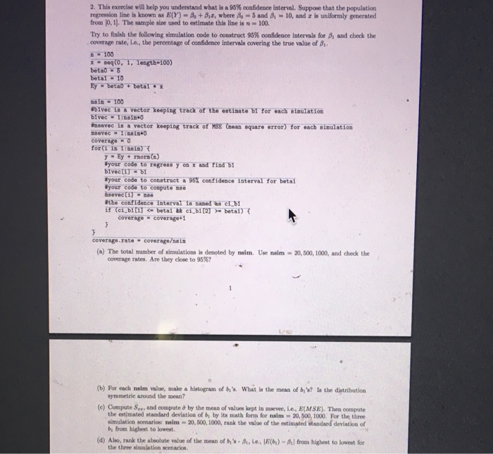 Solved 2 This Exercise Will Help You Understand What Is Chegg Com