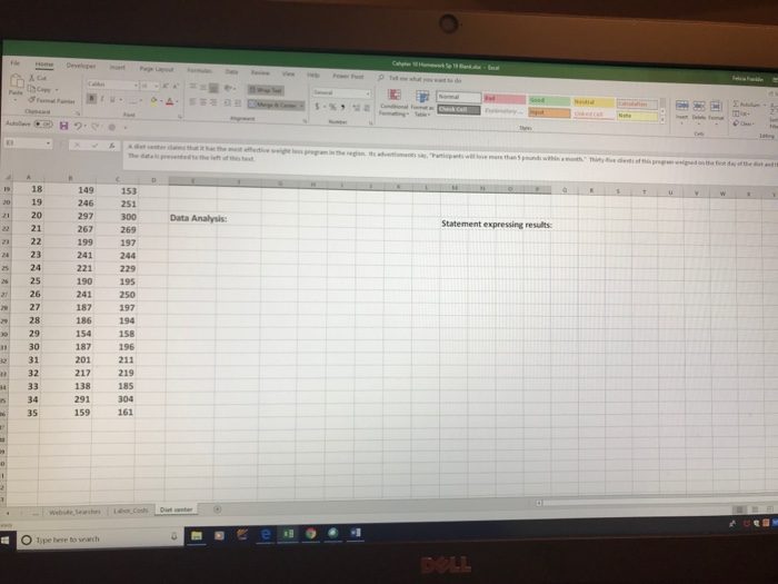 Data Analysis: O Tpe hese to search