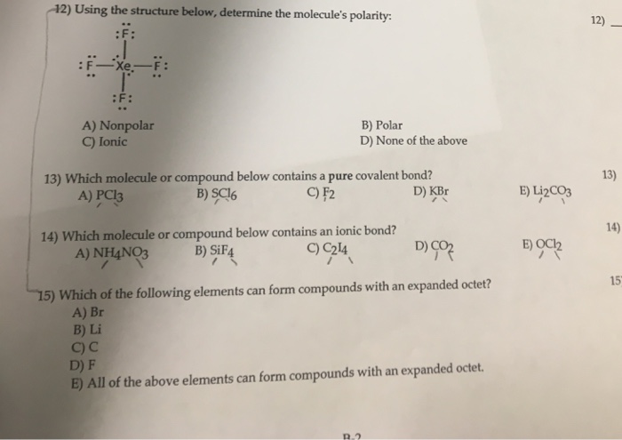 Which Molecule Or Compound Below Contains A Polar Covalent Bond 81+ Pages Solution Doc [1.8mb] - Latest Update 