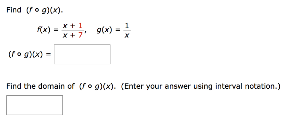 Find Fog X And Go X For The Pair Of Functions Chegg Com