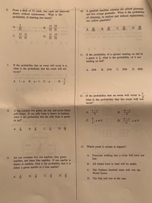 Solved 14 A Pencil Bolder Contains Only Six Blue Pencils Chegg Com