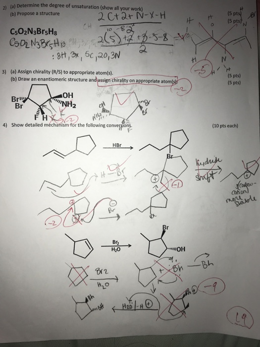 Solved 2 A Determin Ctar B Propose A Structure 5 Pt Chegg Com