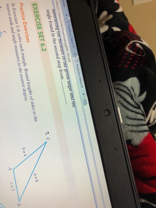 Sf 702 Pdf Angle Found In The Second Step From E Chegg Com