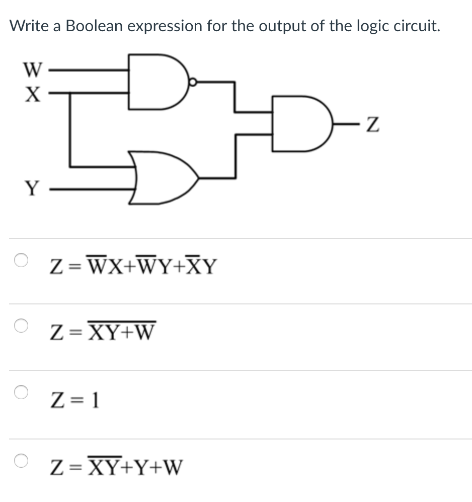 Solved Write a Boolean expression for the output of the  Chegg.com