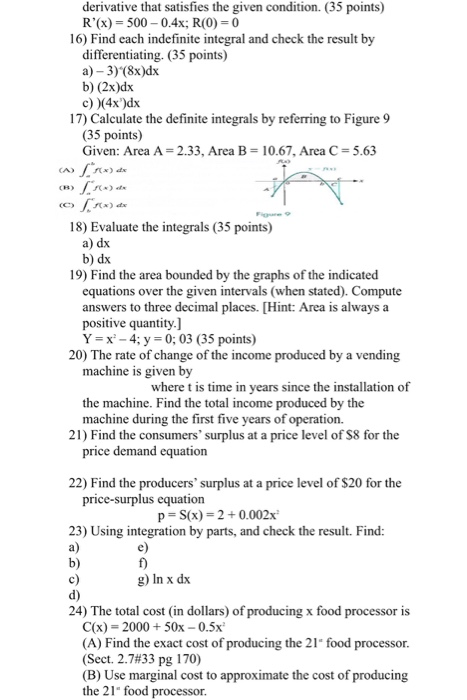 Solved 1 Find Limit 30 Points 2 Find For The Indicat Chegg Com