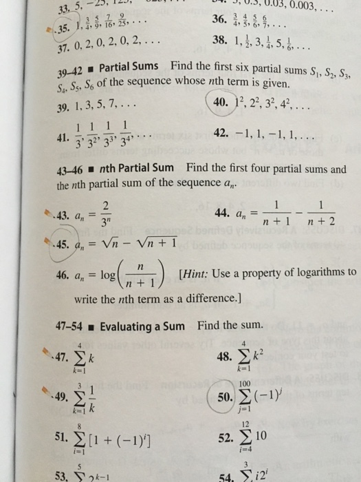 Solved 1 3 4 5 9 7 16 9 25 3 4 4 5 5 6 6 7 Chegg Com