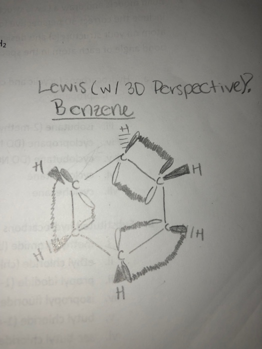 benzene structure 3d