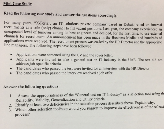 Customer service case study for training image