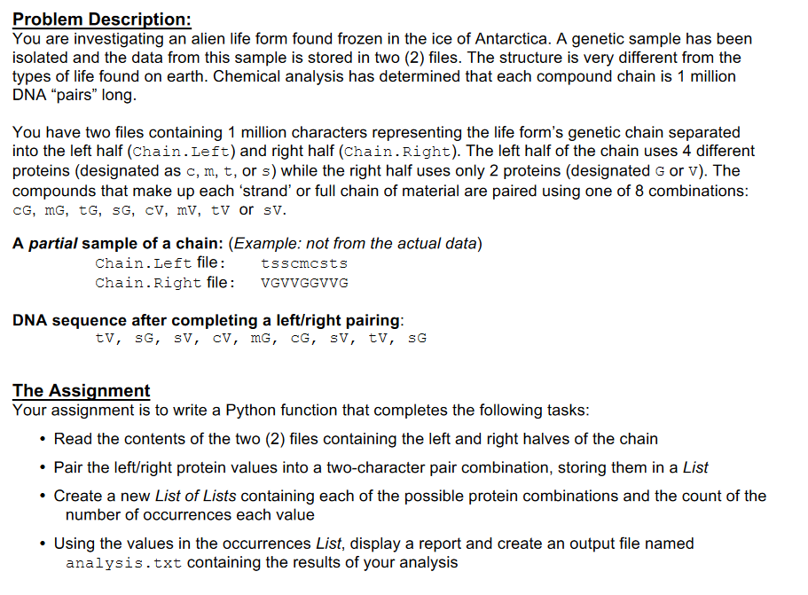 Solved I M Trying To Create A Python Program That Reads T Chegg Com