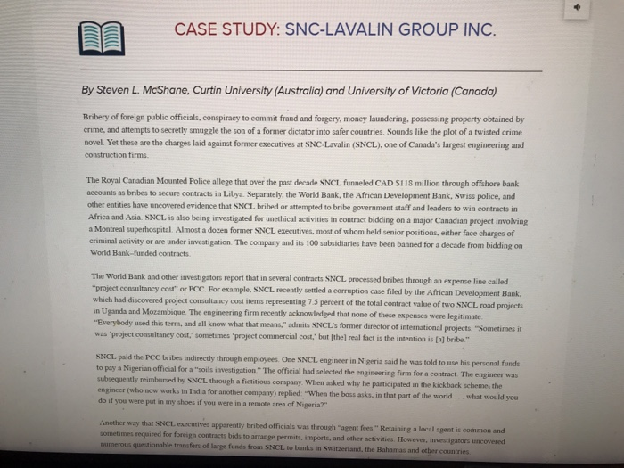 Case study mgt430 snc-lavalin picture