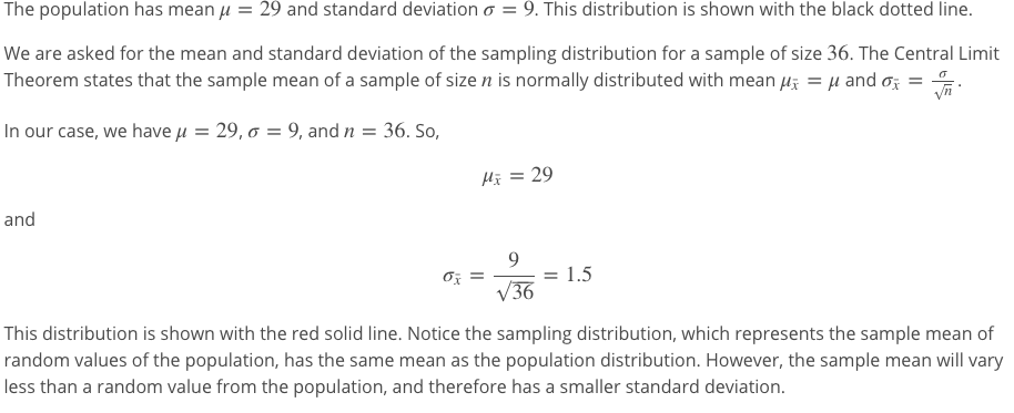 What Is The Probability That The Sample Mean For A Chegg Com