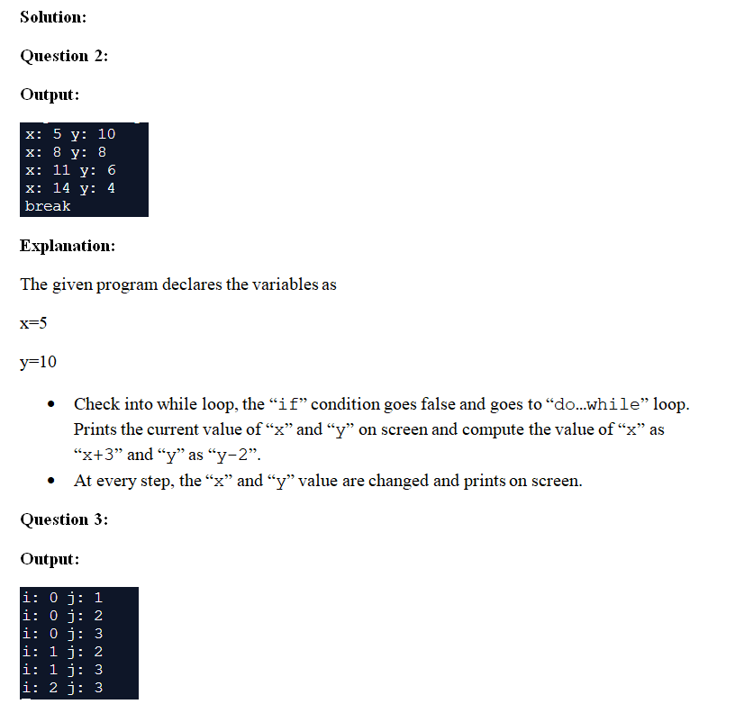 Solved Inal Review Question 2 Printed Pieces Code 8 Pts Int Y 10 Cy 1d Xy 16 Systemprintlnc Brea Q