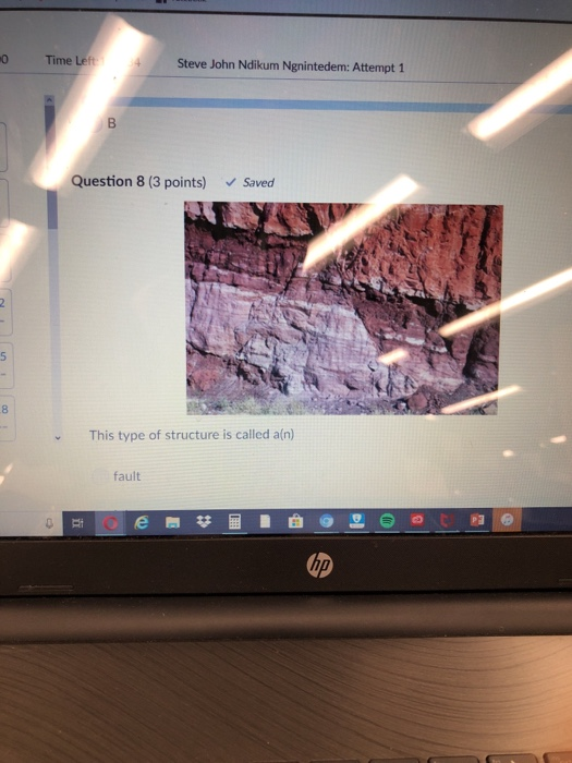 Solved 0 Time Left Steve John Ndikum Ngnintedem Attempt Chegg Com