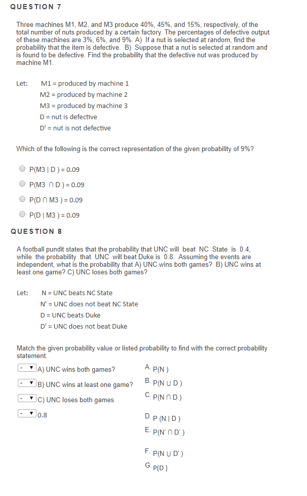 Solved Question 7 Three Machines M1 M2 And M3 Produce 4 Chegg Com