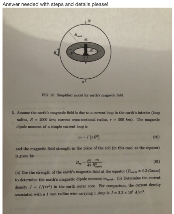 Solved Answer Needed With Steps And Details Please Fig Chegg Com