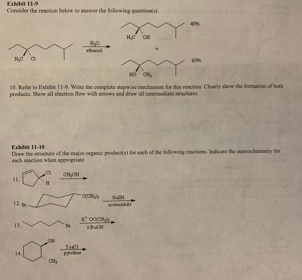 Question(s) To ... Solved: Exhibit C Answer 11-7 The Following