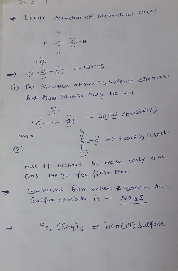 Question "6) What Is The Lewis Structure Of