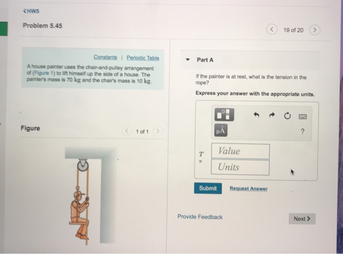 Solved Problem 5 45 19 Of 20 Constants Periodic Table Par