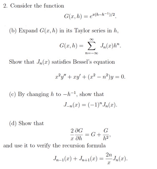 Solved Consider The Function G X H E X H H 1 2 Chegg Com