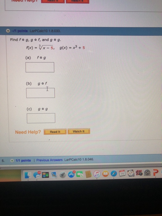 Solved Find Fo G G F And G O G A F G B Go F C G Chegg Com
