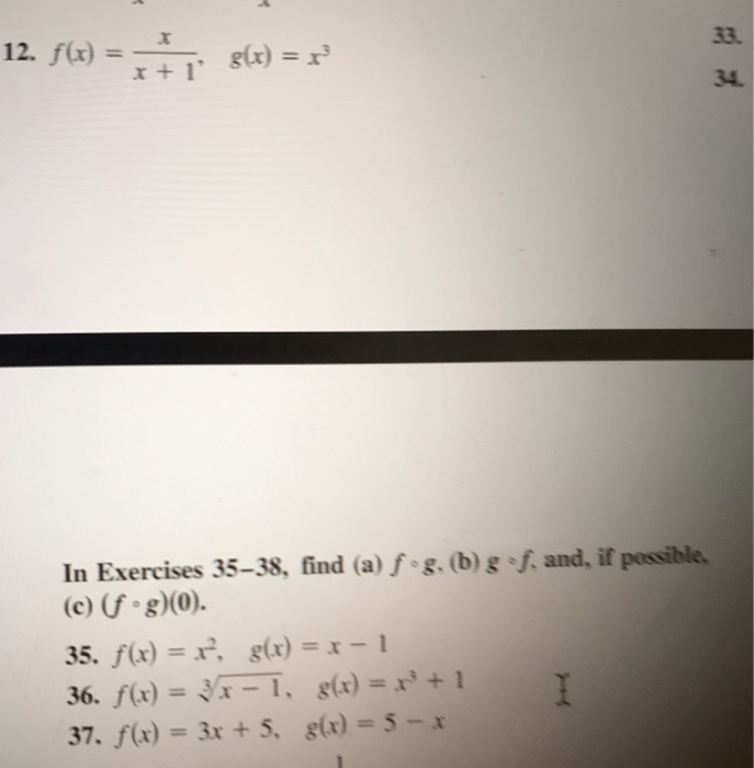 Solved 12 F X L 33 34 In Exercises 35 38 Find A F Chegg Com