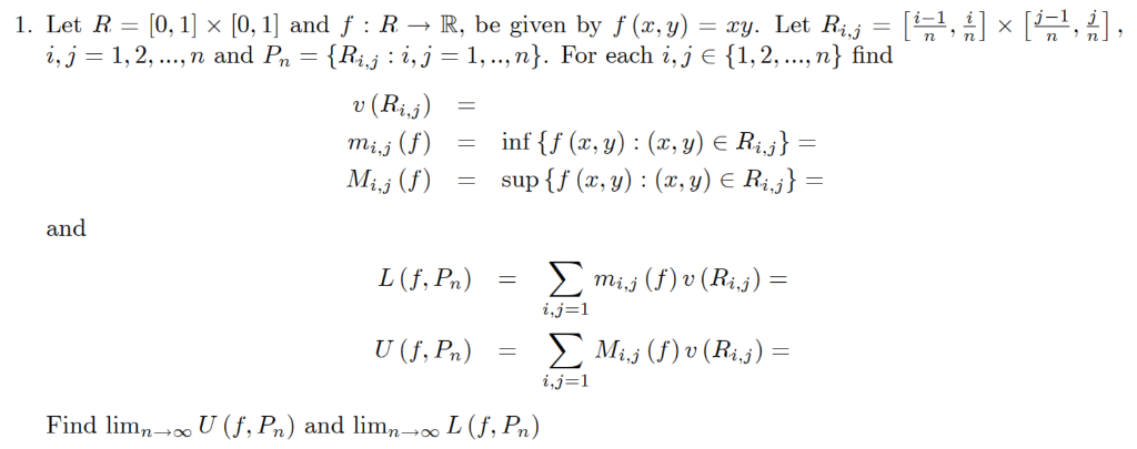 Solved 1 Let R 0 1 X 0 1 And F R R Be Given By Chegg Com