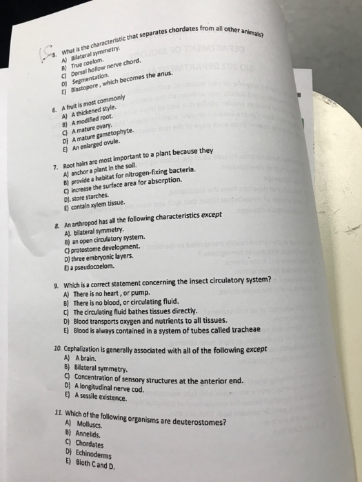 Solved 12. In Which Vertebrates Is Fertilization Exclusively | Chegg.com