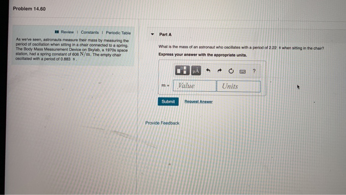 Solved Problem 14 60 Review1 Constants 1 Periodic Table P