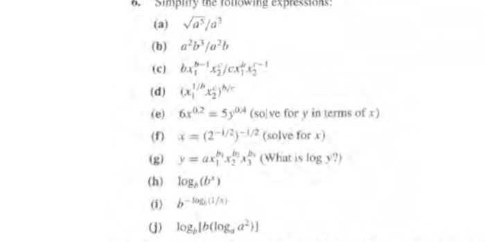 Solved Simplify The Following Expressions A Squareroot Chegg Com