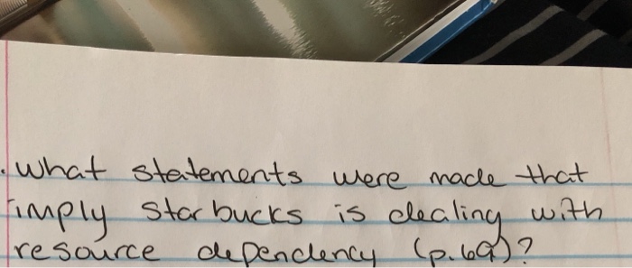what sledements were mocte implu Stor bucks is olacliay with 9