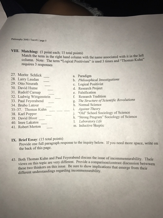 Theory of knowledge essay image