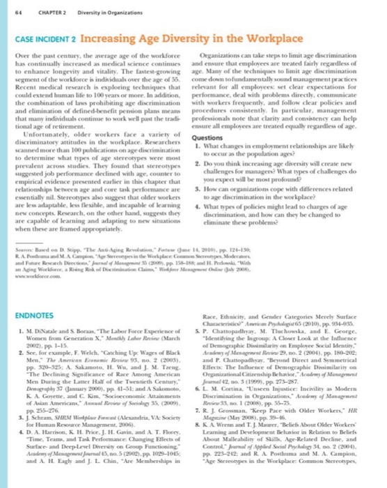 Increasing age diversity in the workplace case study answers image