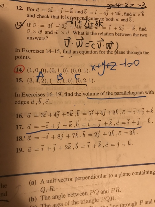 W 12 For A 3 J K And Bi 4j 2k Find Ax5 And Chegg Com