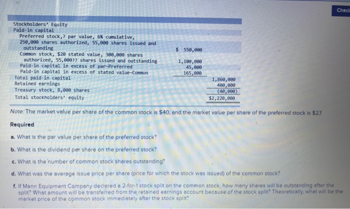 How to calculate par value per share of common stock