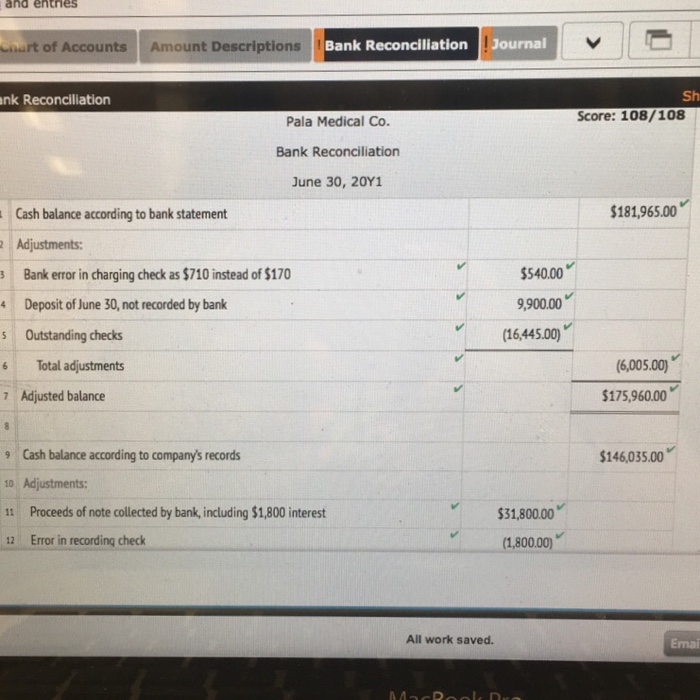 Solved Instructions 1 Prepare Bank Reconciliation I Ve