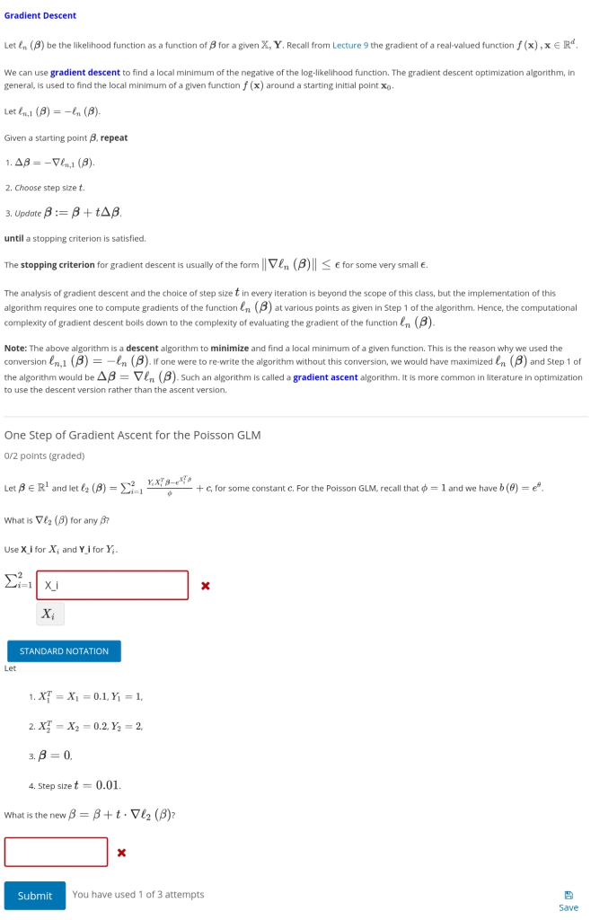 Lecture 8: Gradient Descent (and Beyond)