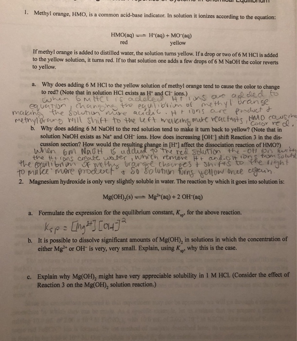 Solved Magnesium Hydroxide Is Only Very Slightly Soluble - 