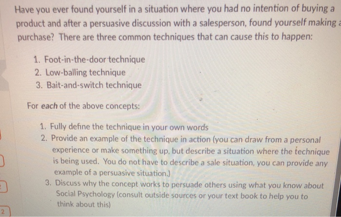 Solved Have You Ever Found Yourself In A Situation Where