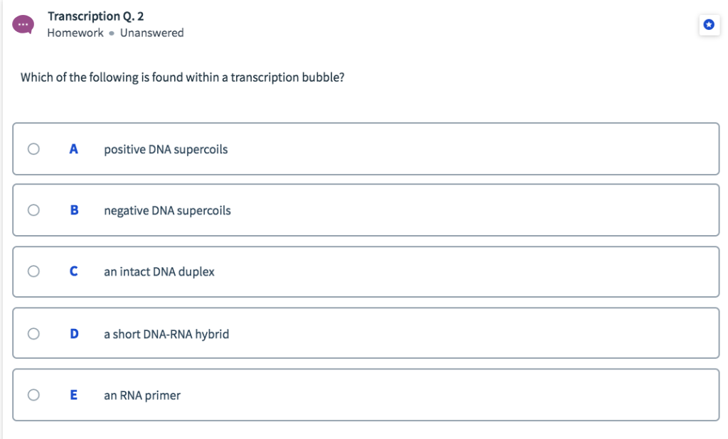 Dna transcription steps picture